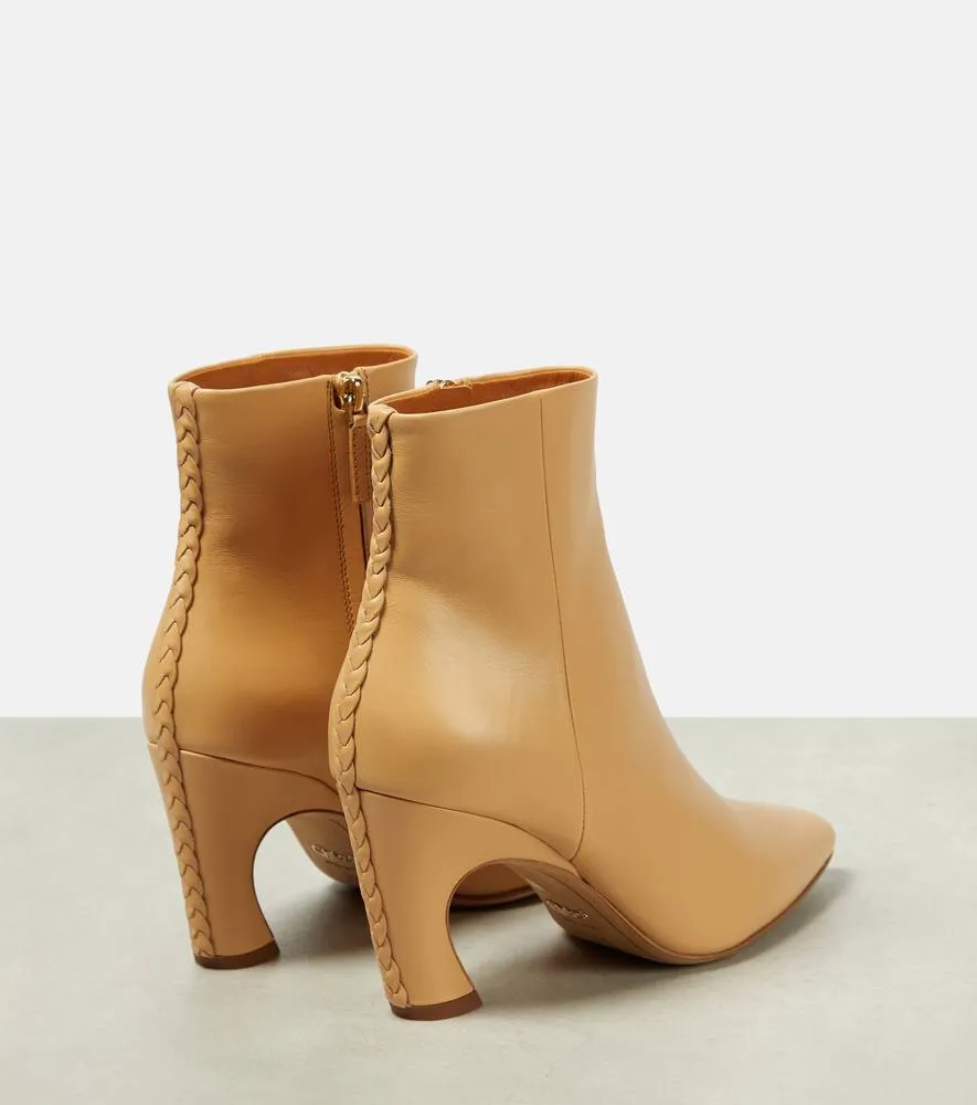 Chloe Oli leather ankle boots