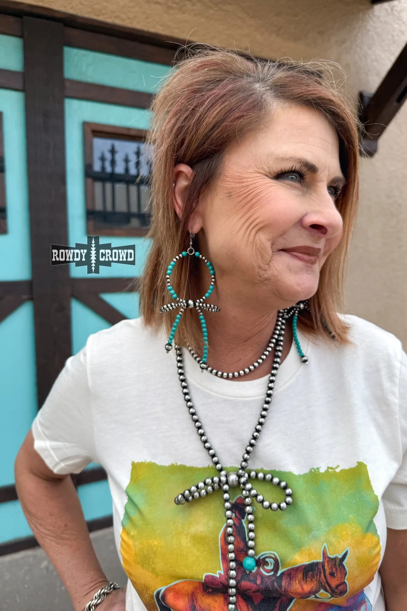 Cowgirl Bow Earrings