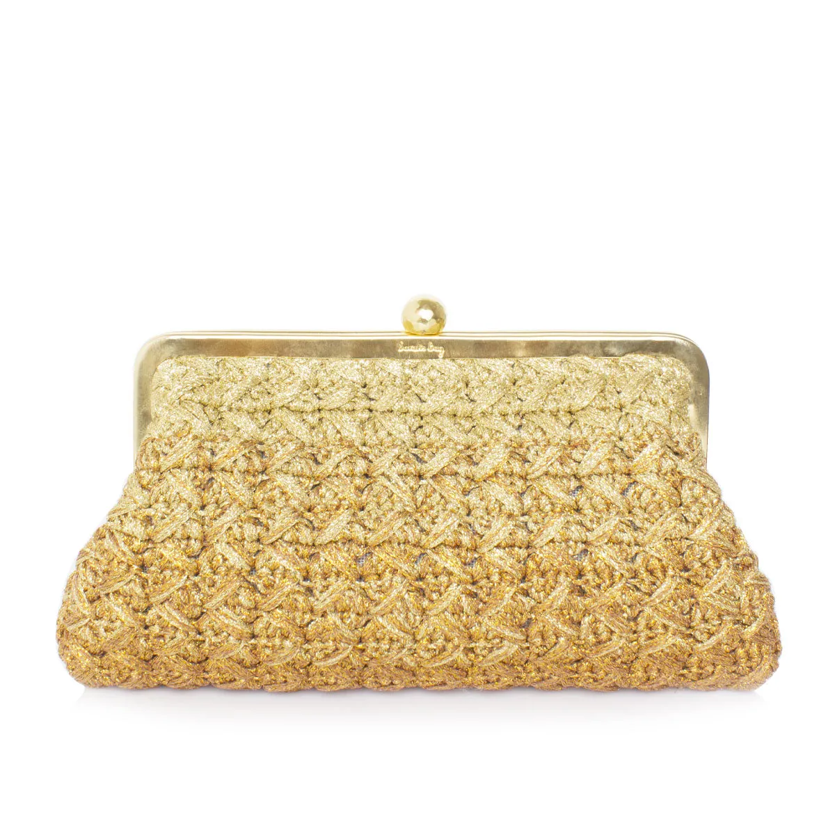 ECLIPSE GOLD CROCHET CLASSIC BAG