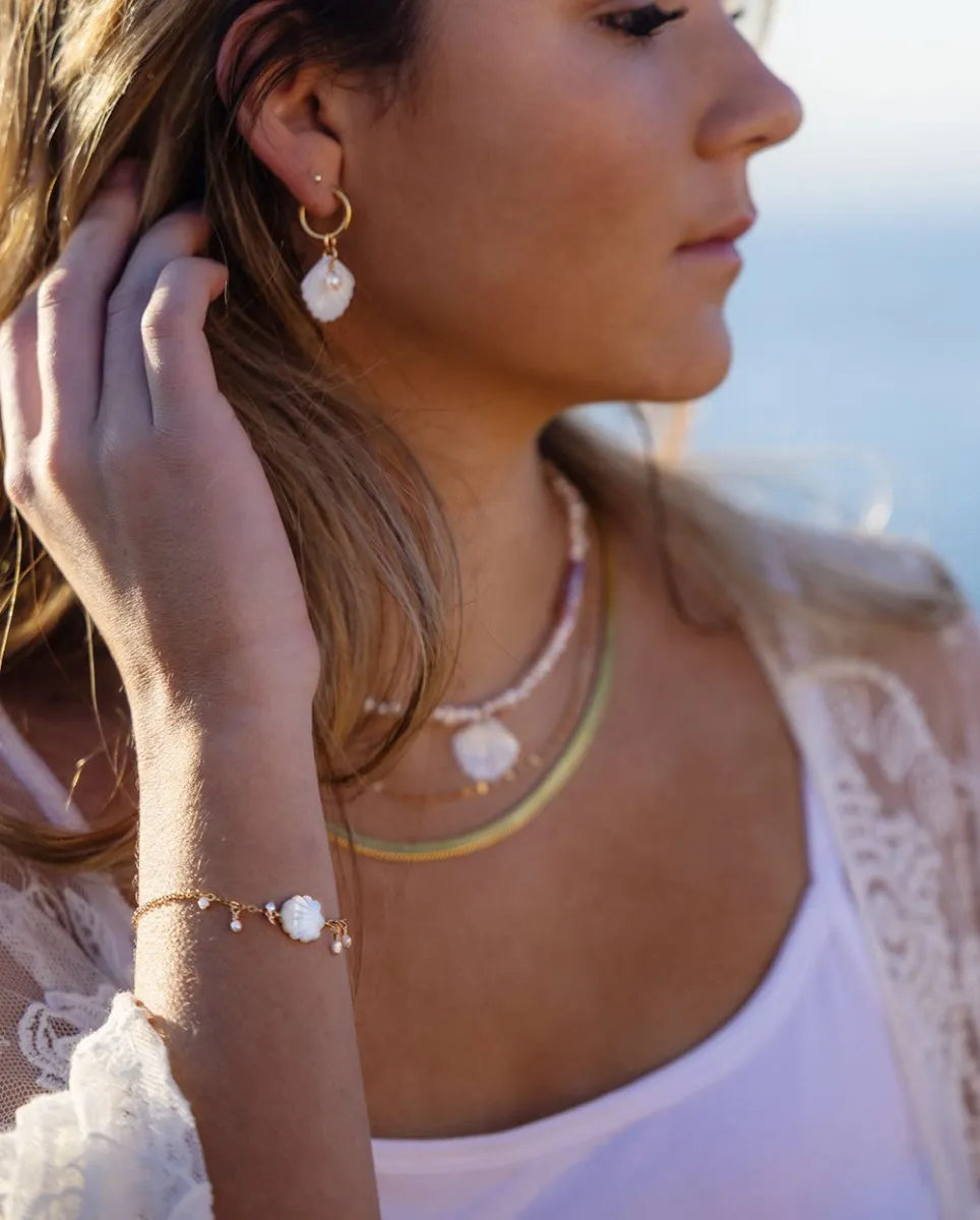 Francesa Moonlight Mother of Pearl Bracelet
