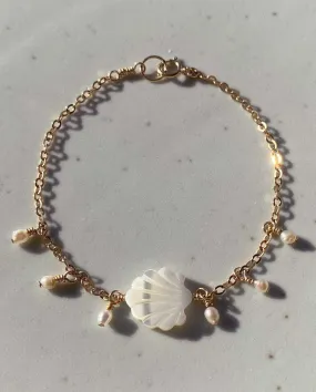 Francesa Moonlight Mother of Pearl Bracelet