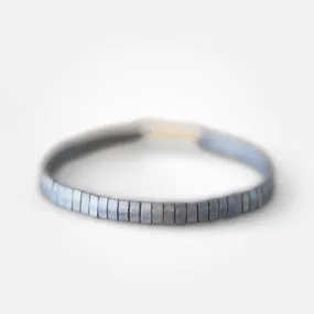 Graphite Tila Bracelet