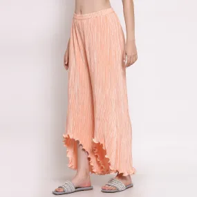 Peach Plisse Pant