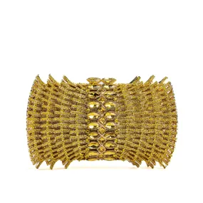 Yellow Diamonds Clutch Purse